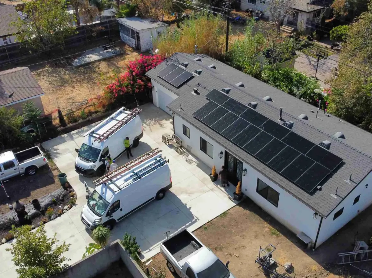 Completed American Solar Association installation 4